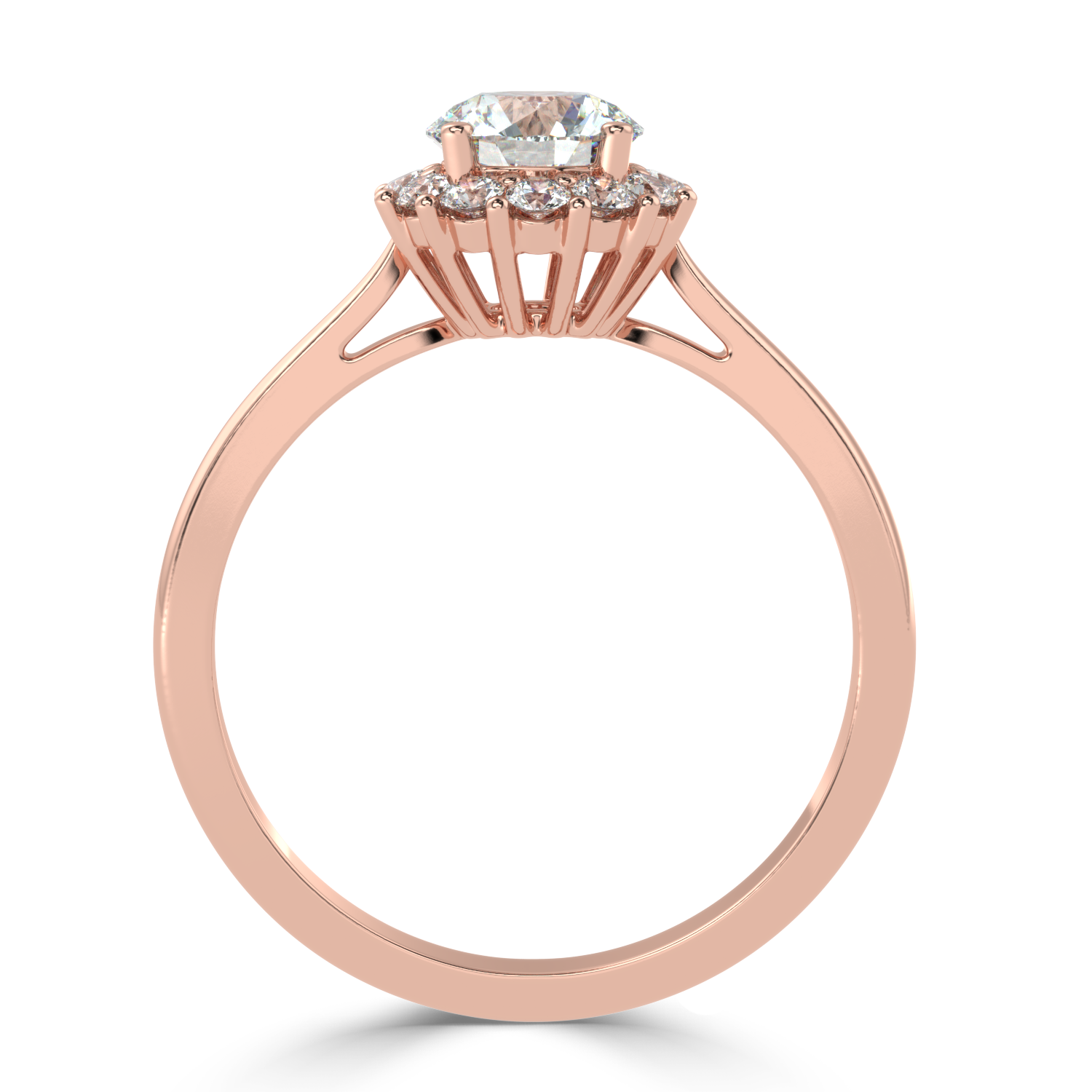 1.4 Carat I Color VS1 Clarity Diamond Studded Natural Diamond Ring.